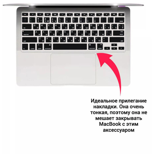 Накладка на клавиатуру VARIUM для Apple MacBook 13, 15, 17 A1466 / A1502 / A1425 / A1398