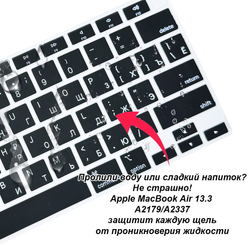 Накладка на клавиатуру VARIUM для Apple MacBook A2179 / A2337