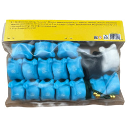 Кәсіби ойын жинағы "Асық ату" 2 Сака (көк пен қара және ақ Сака)