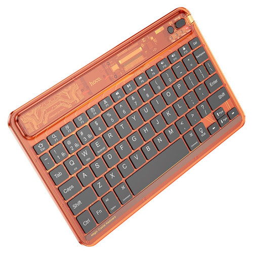 Клавиатура беспроводная Hoco S55 оранжевый