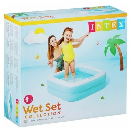 Intex 57100NP голубой - надувной бассейн детский 