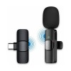 Микрофон петличный беспроводной VARIUM K8 чёрный
