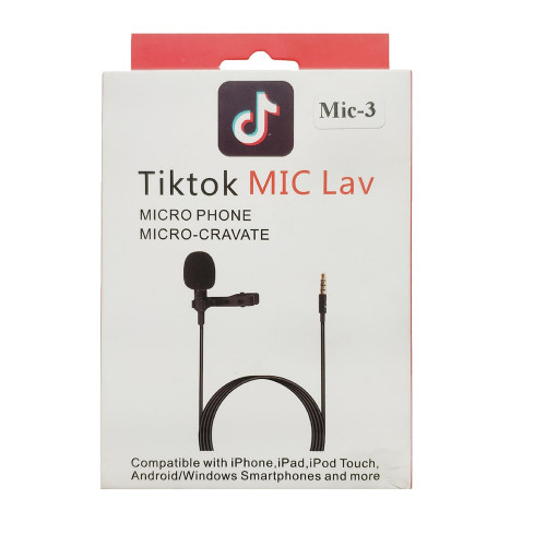 VARIUM Mic-3 MiniJack - микрофон петличный