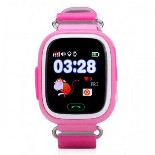 Детский GPS трекер Wonlex GW100 розовый